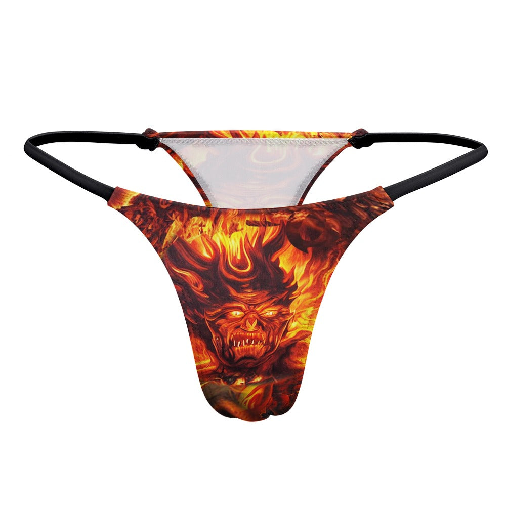 “Hell-Oh Halloween” Women’s Festival Thong