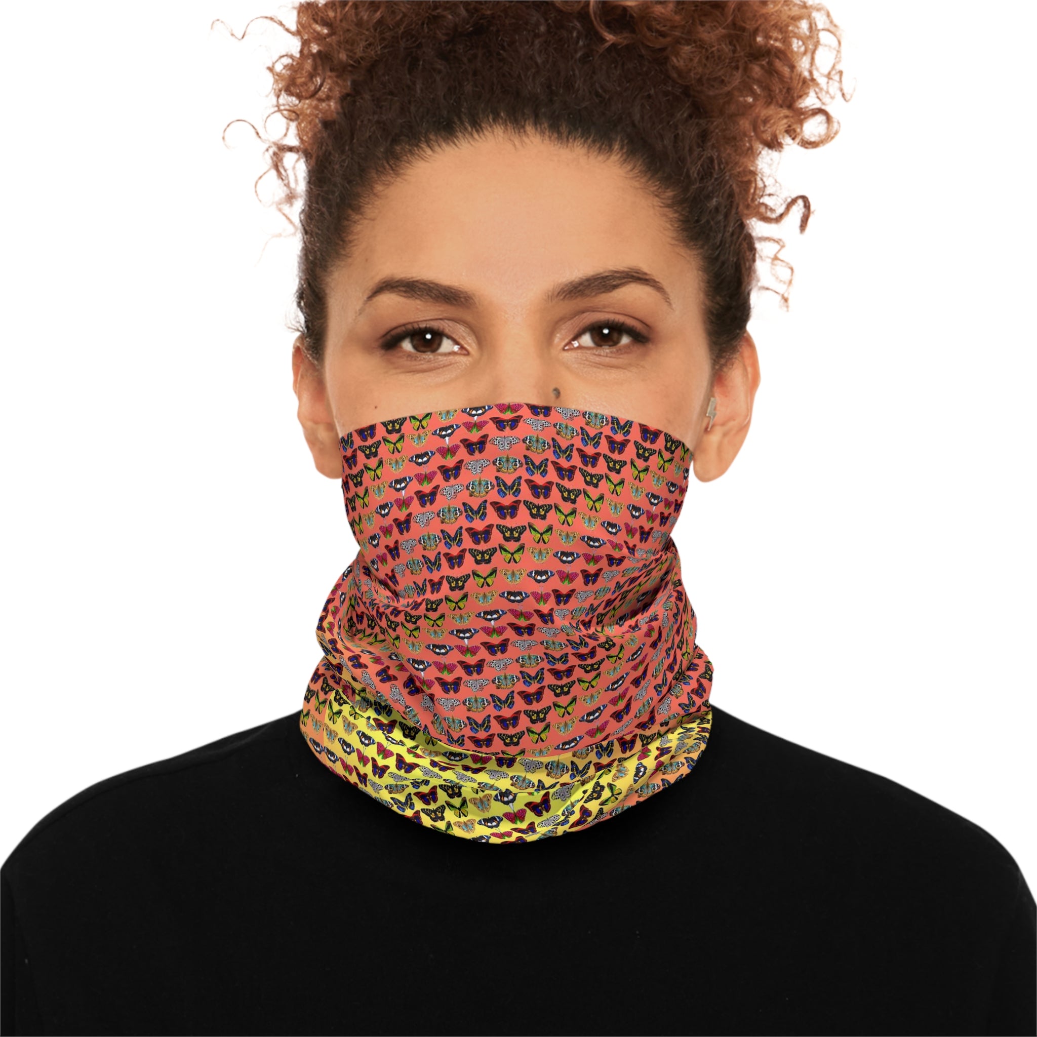 "Mariposa Mix Sunset" Lightweight Neck Gaiter