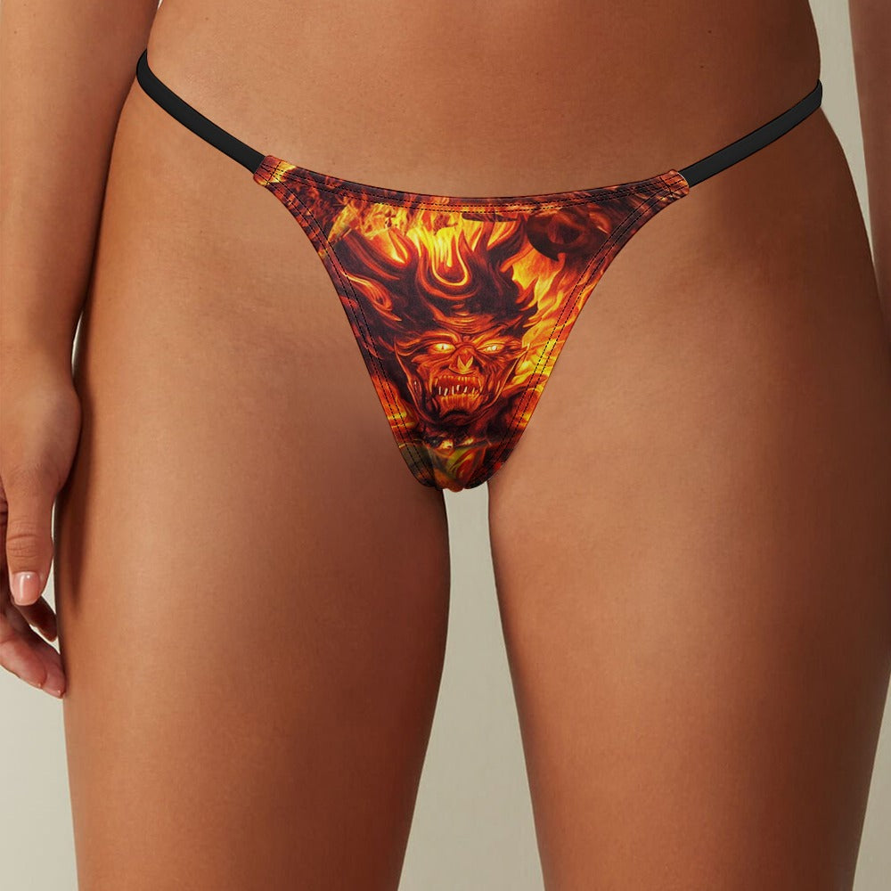 “Hell-Oh Halloween” Women’s Festival Thong