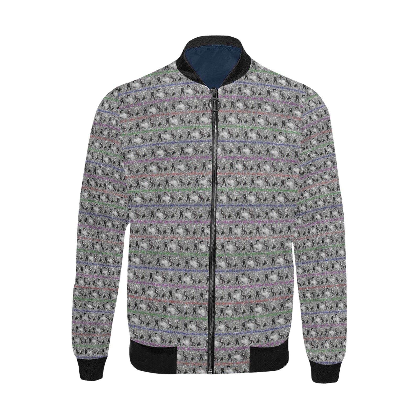 "Elvis Speaks" Men's Bomber Jacket