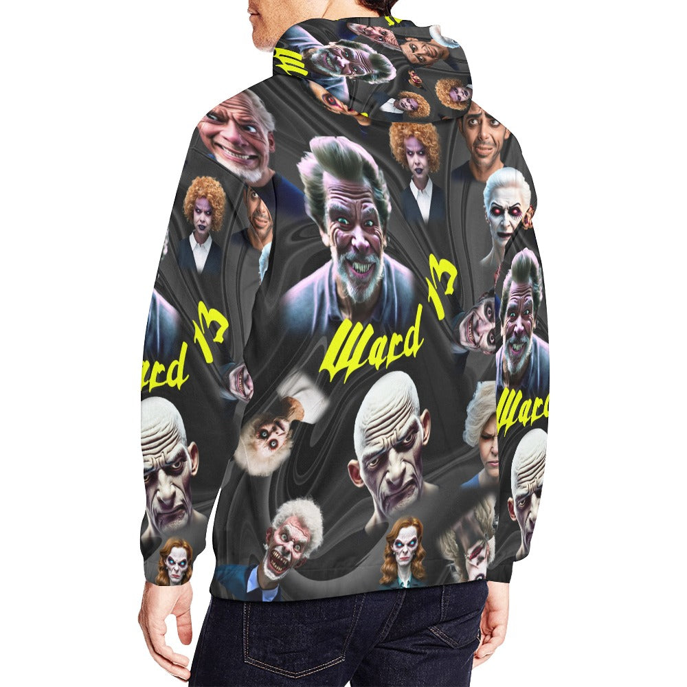 “Ward 13” Men’s Halloween Hoodie – Sizes S- 4XL