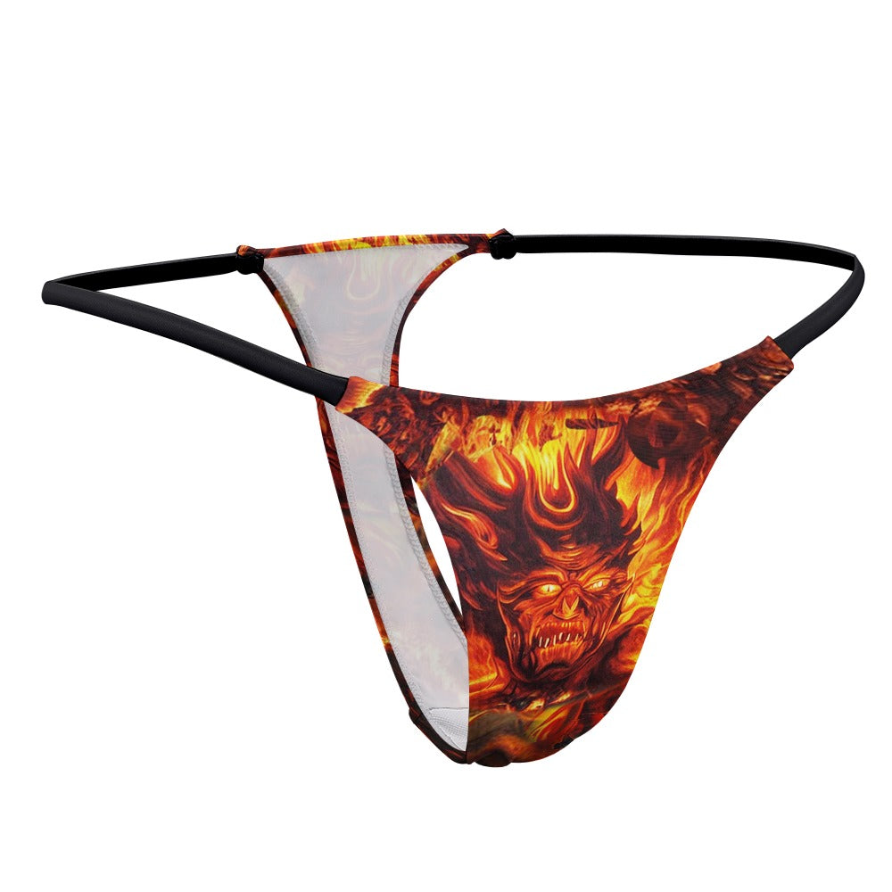 “Hell-Oh Halloween” Women’s Festival Thong