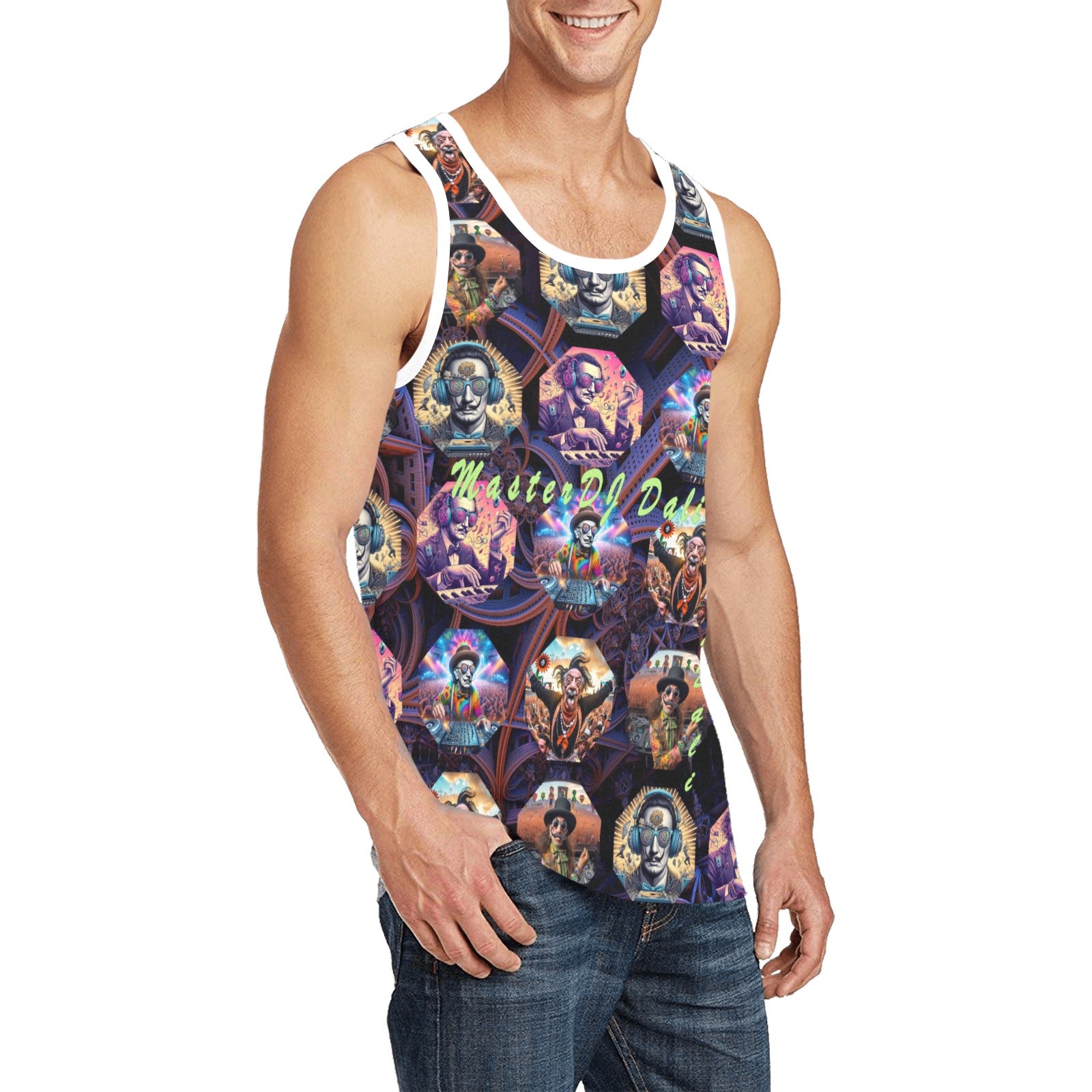 “Master DJ Dali” Men's Standard Tank Top