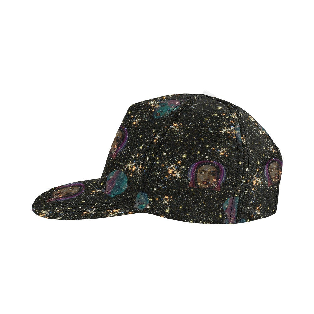 "Girls from Quintuplet Galaxy Cluster" Snapback Curved Beak Cap