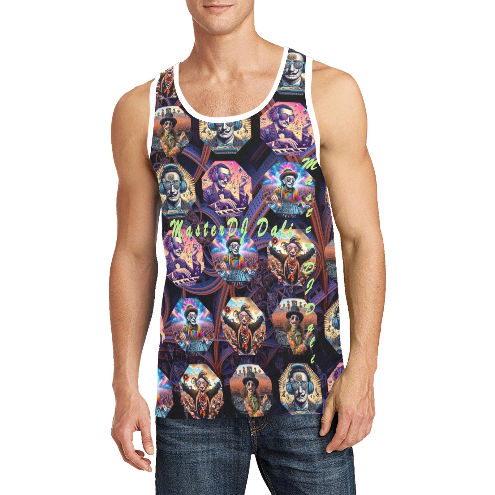 “Master DJ Dali” Men's Standard Tank Top