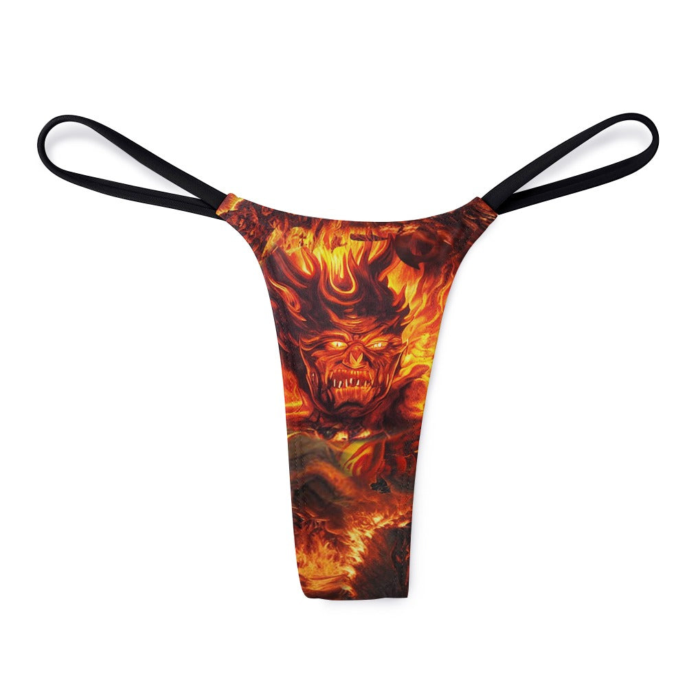 “Hell-Oh Halloween” Women’s Festival Thong